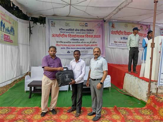 CSR Distribution Camp of SAIL, GAIL (India) Ltd., CMPDI Limited, RECL and IOCL