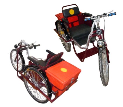 tricycle for handicapped person