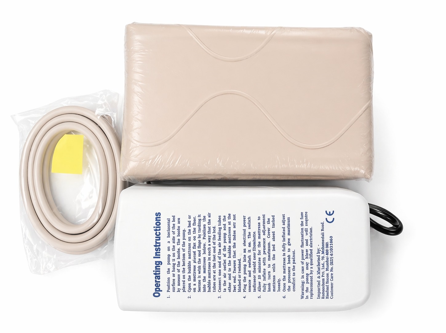 Pressure Relief Air Mattress With Pump