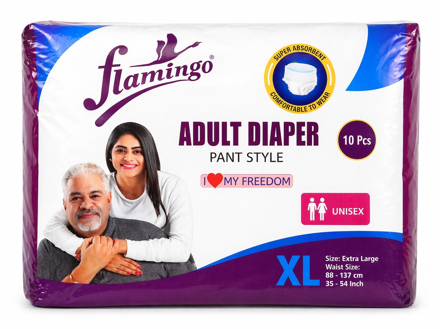 Adult Diaper (Extra Large) 10Pc/ Pkt
