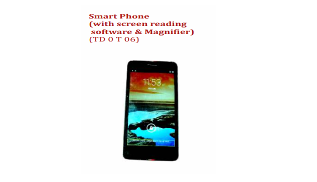 Smart phone with Screen Reading