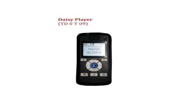 Daisy Player for Visually Impaired