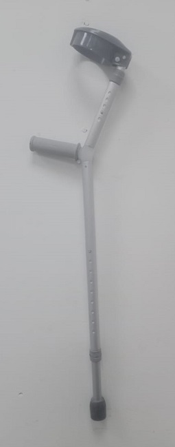 Crutch Elbow Adjustable (Aluminium) Size II