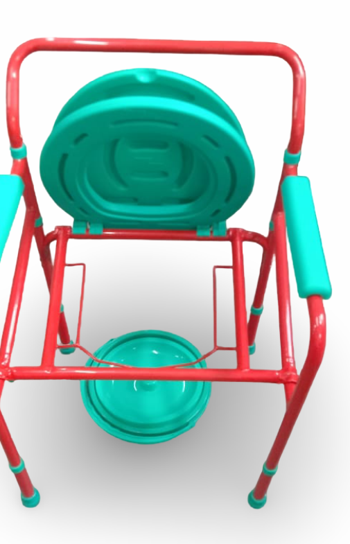Folding Chair with Commode